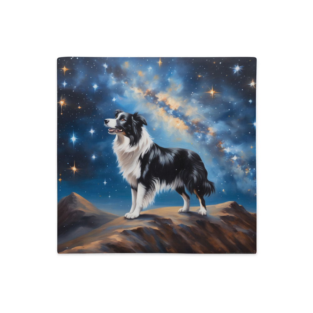PugMug Custom Border Collie Premium Pillow Case