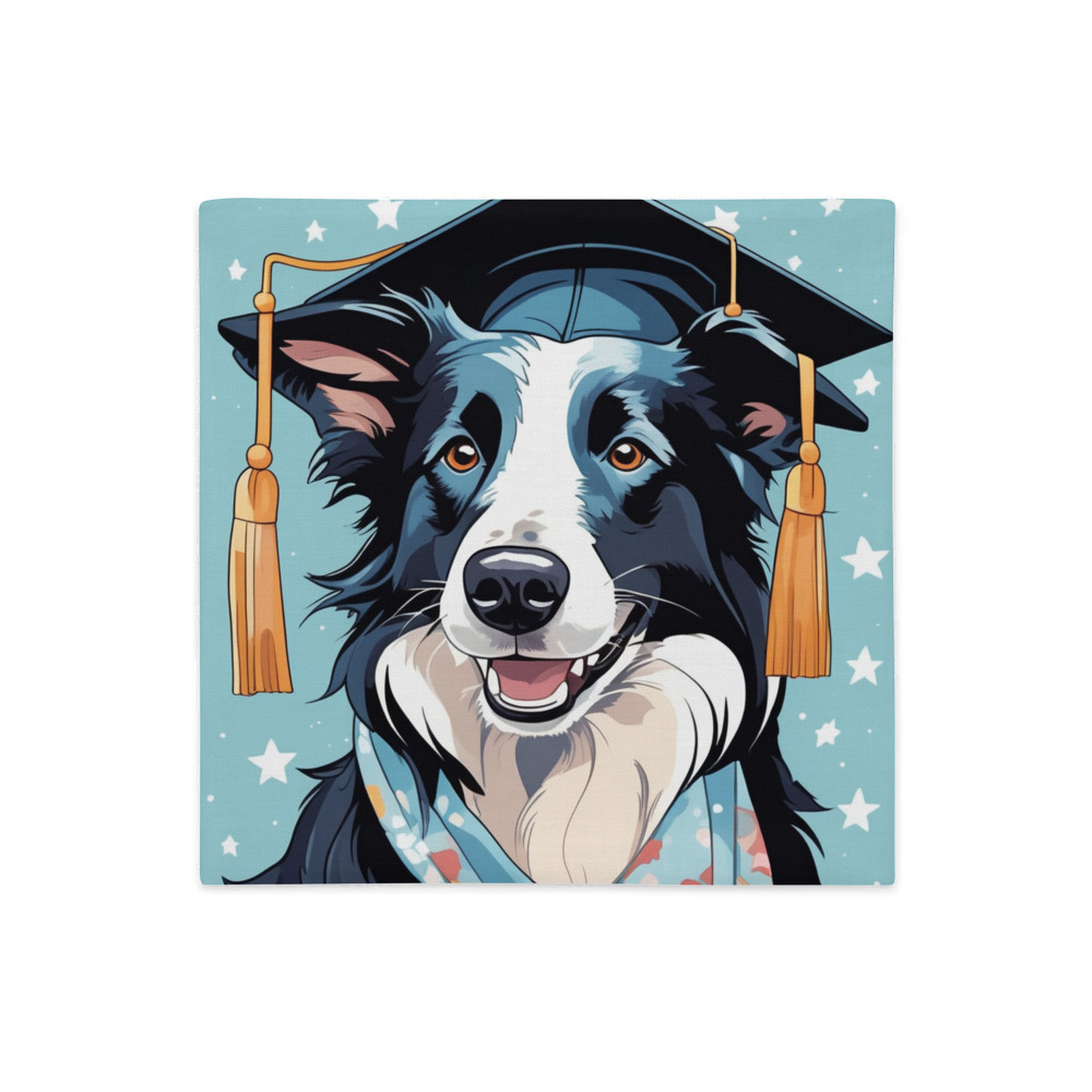 PugMug Custom Border Collie Premium Pillow Case