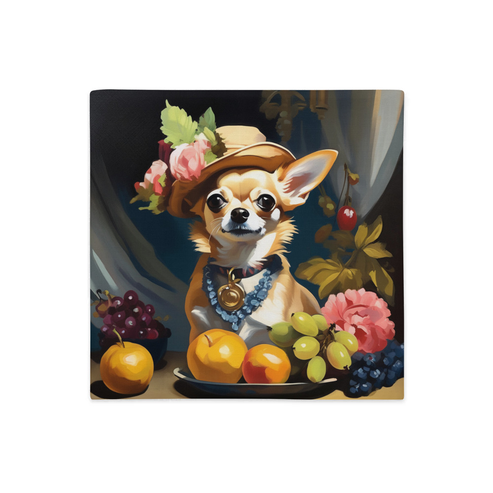 PugMug Custom Chihuahua Premium Pillow Case