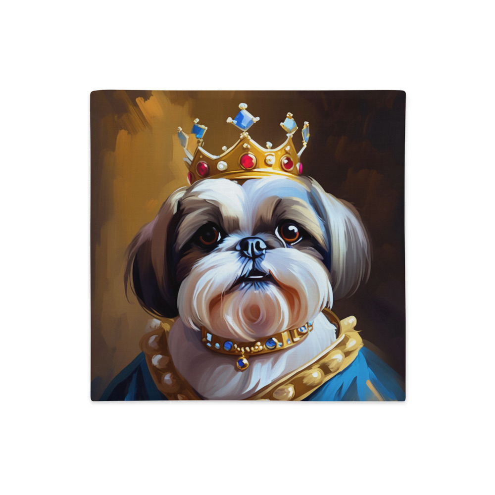 PugMug Custom Shih Tzu Premium Pillow Case