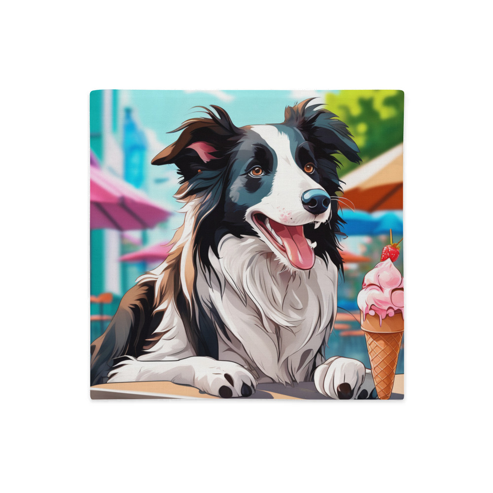 PugMug Custom Border Collie Premium Pillow Case