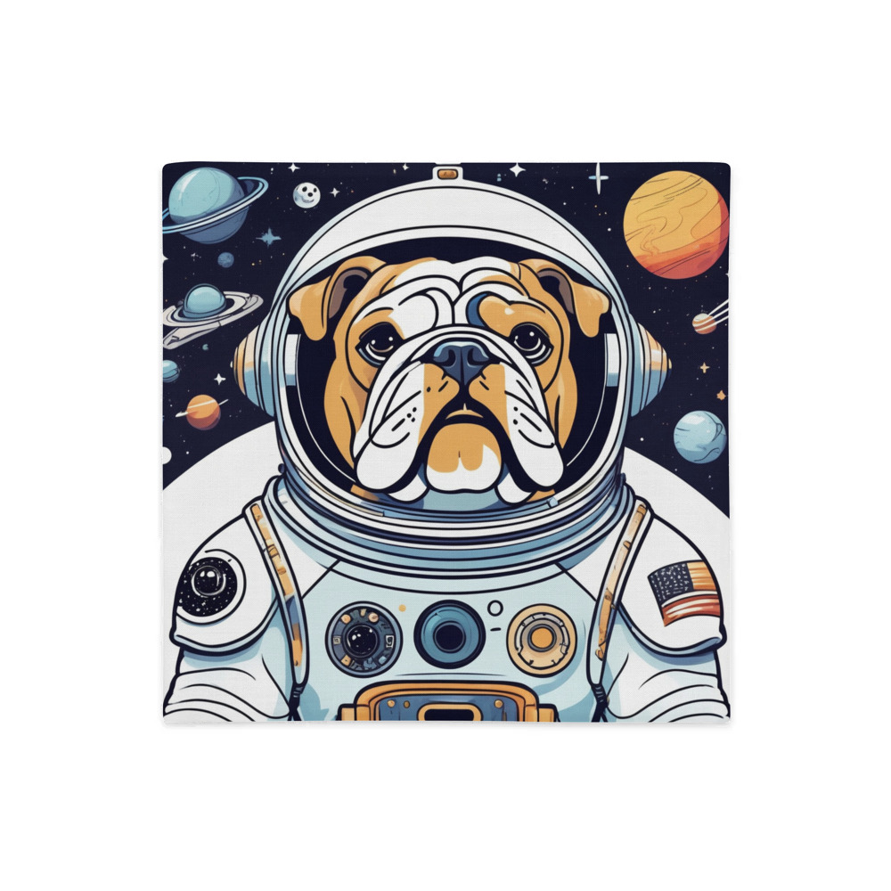 PugMug Custom Bulldog Premium Pillow Case