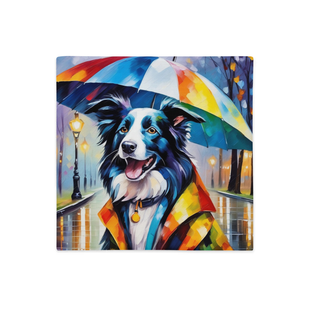 PugMug Custom Border Collie Premium Pillow Case