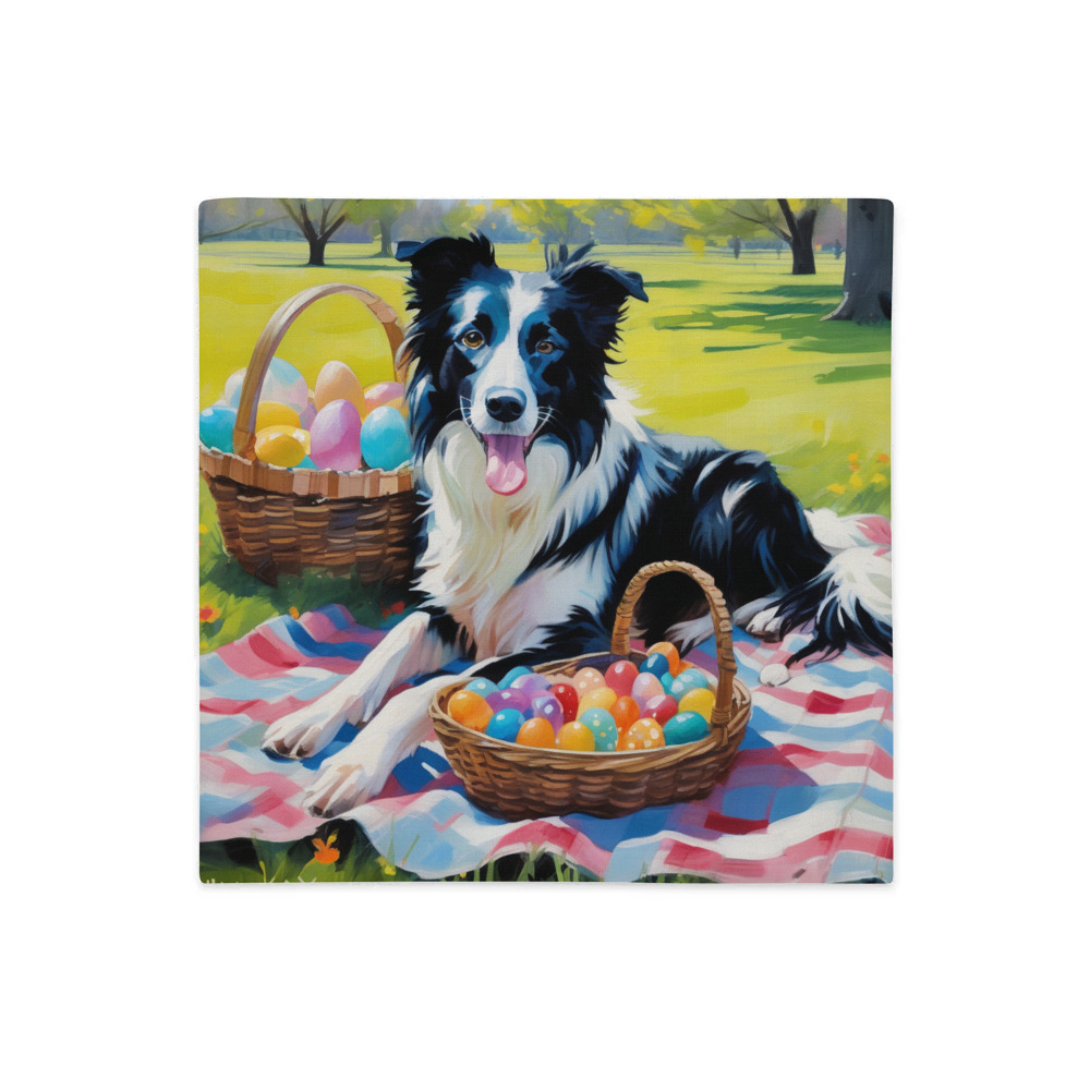 PugMug Custom Border Collie Premium Pillow Case