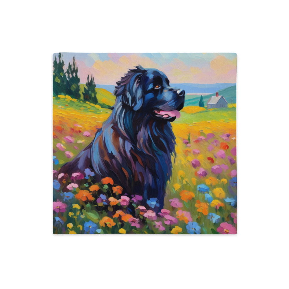 PugMug Custom Newfoundland Premium Pillow Case