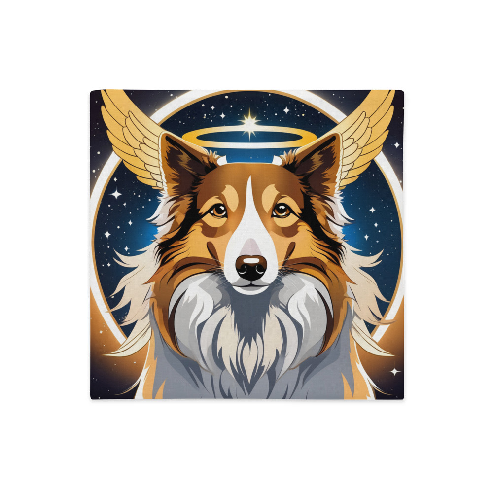 PugMug Custom Shetland Sheepdog Premium Pillow Case