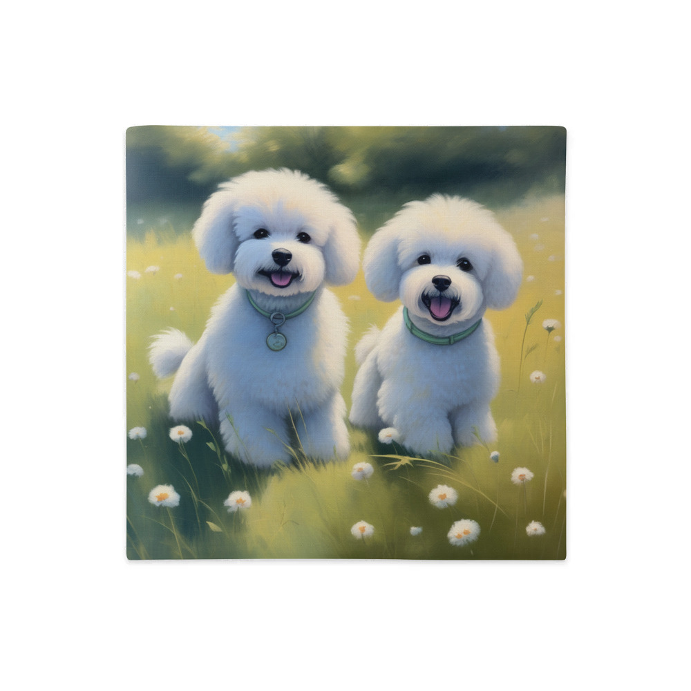 PugMug Custom Bichons Frise Premium Pillow Case