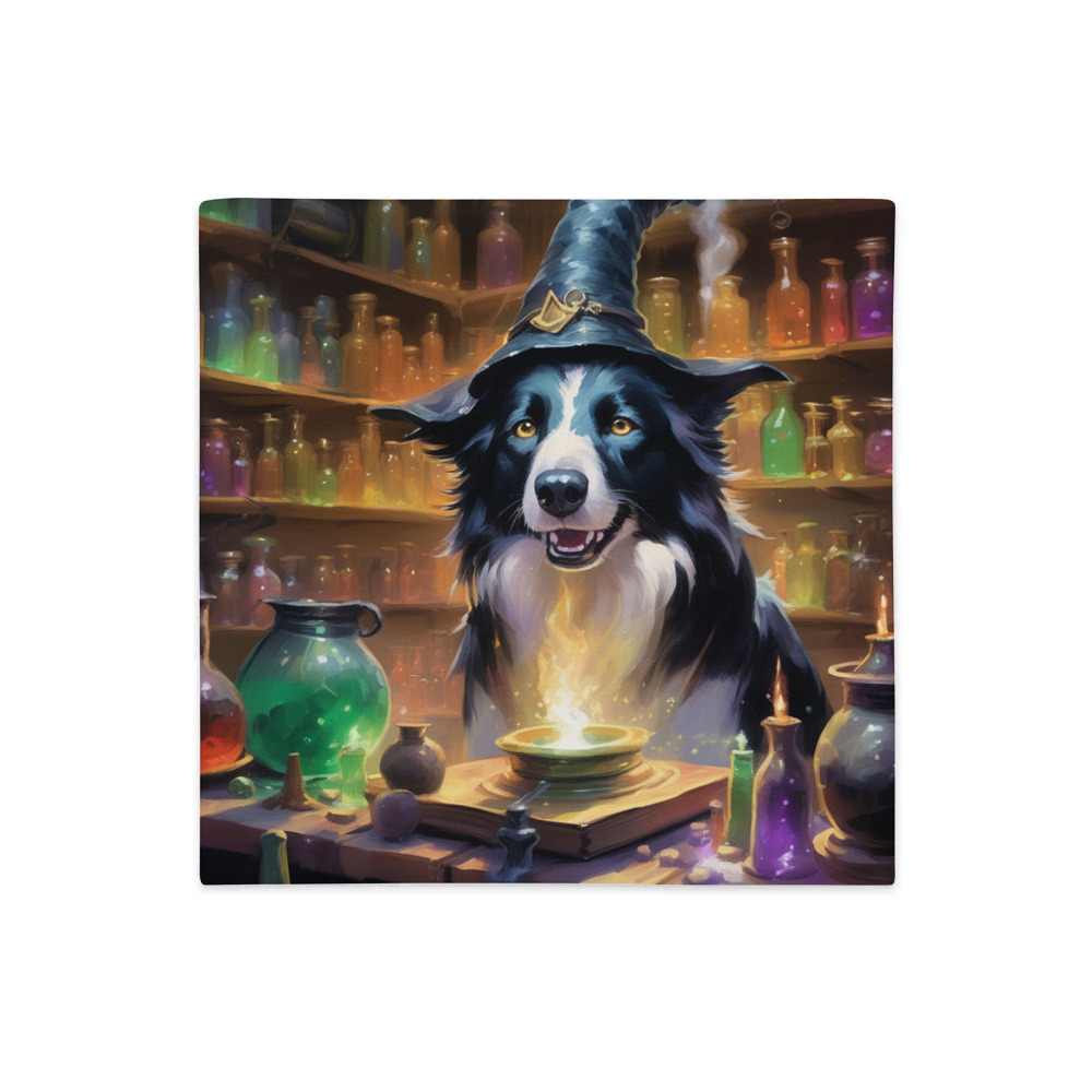 PugMug Custom Border Collie Premium Pillow Case