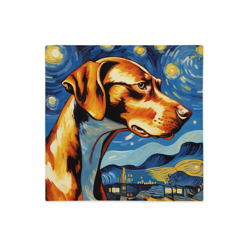 PugMug Custom Pointer Dog Premium Pillow Case