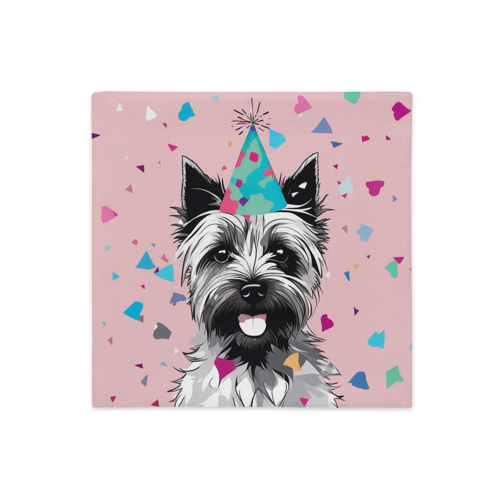 PugMug Custom Cairn Terrier Premium Pillow Case