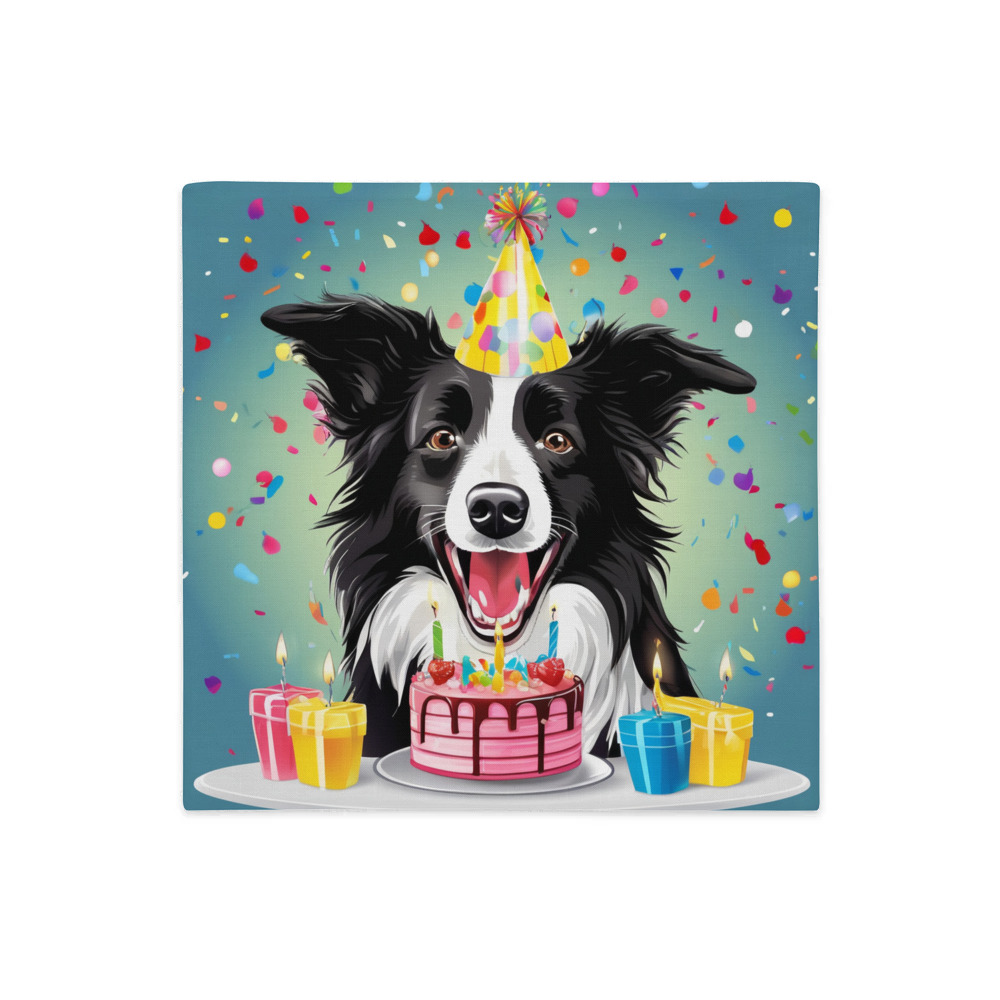 PugMug Custom Border Collie Premium Pillow Case