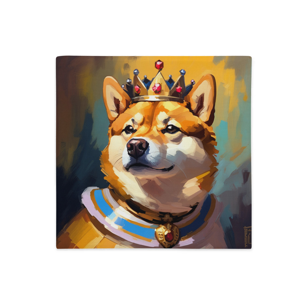 PugMug Custom Shiba Inu Premium Pillow Case