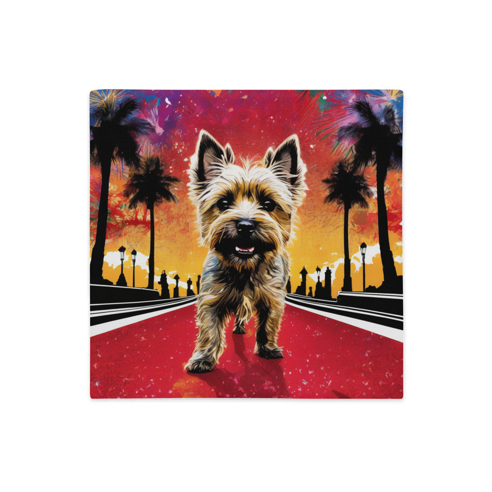 PugMug Custom Cairn Terrier Premium Pillow Case