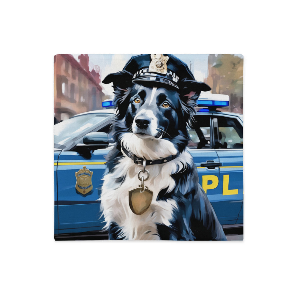 PugMug Custom Border Collie Premium Pillow Case