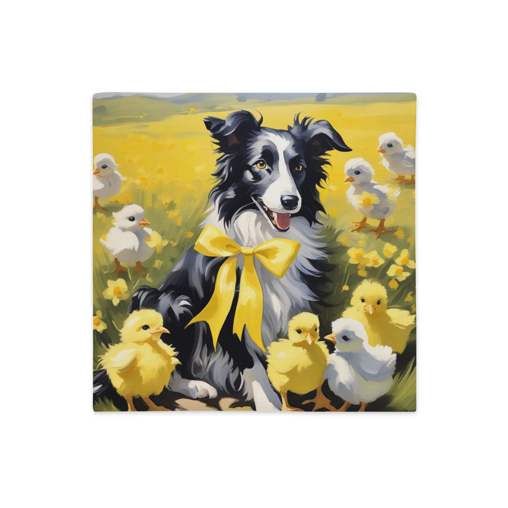 PugMug Custom Border Collie Premium Pillow Case