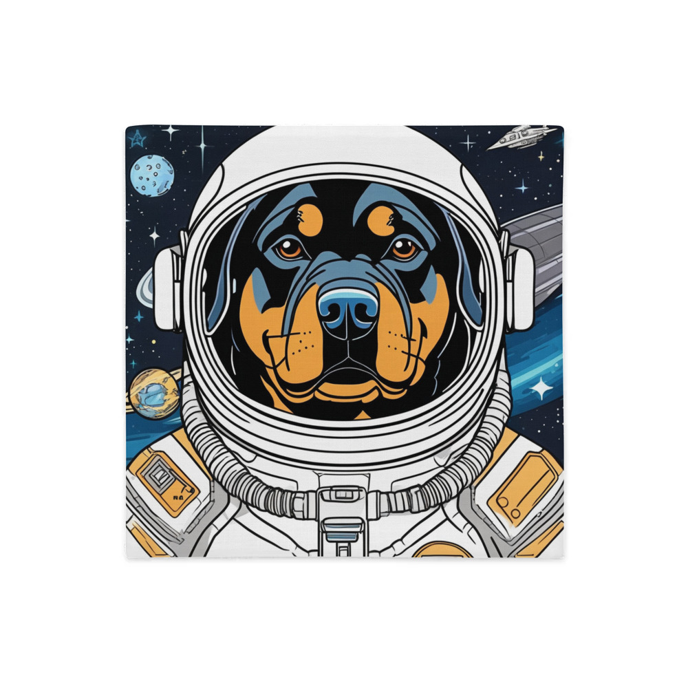 PugMug Custom Rottweiler Premium Pillow Case