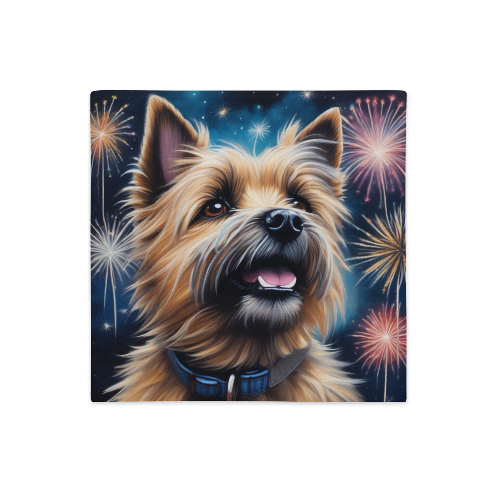 PugMug Custom Cairn Terrier Premium Pillow Case