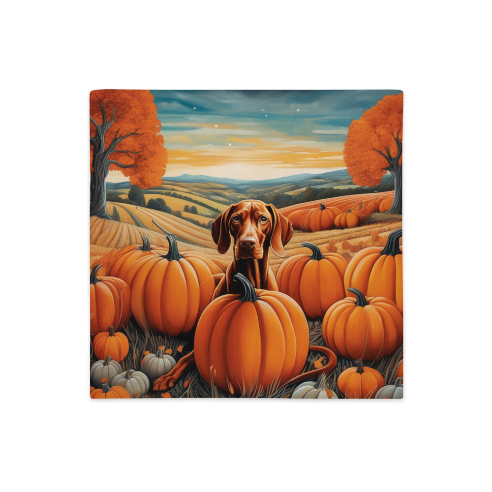 PugMug Custom Vizsla Premium Pillow Case