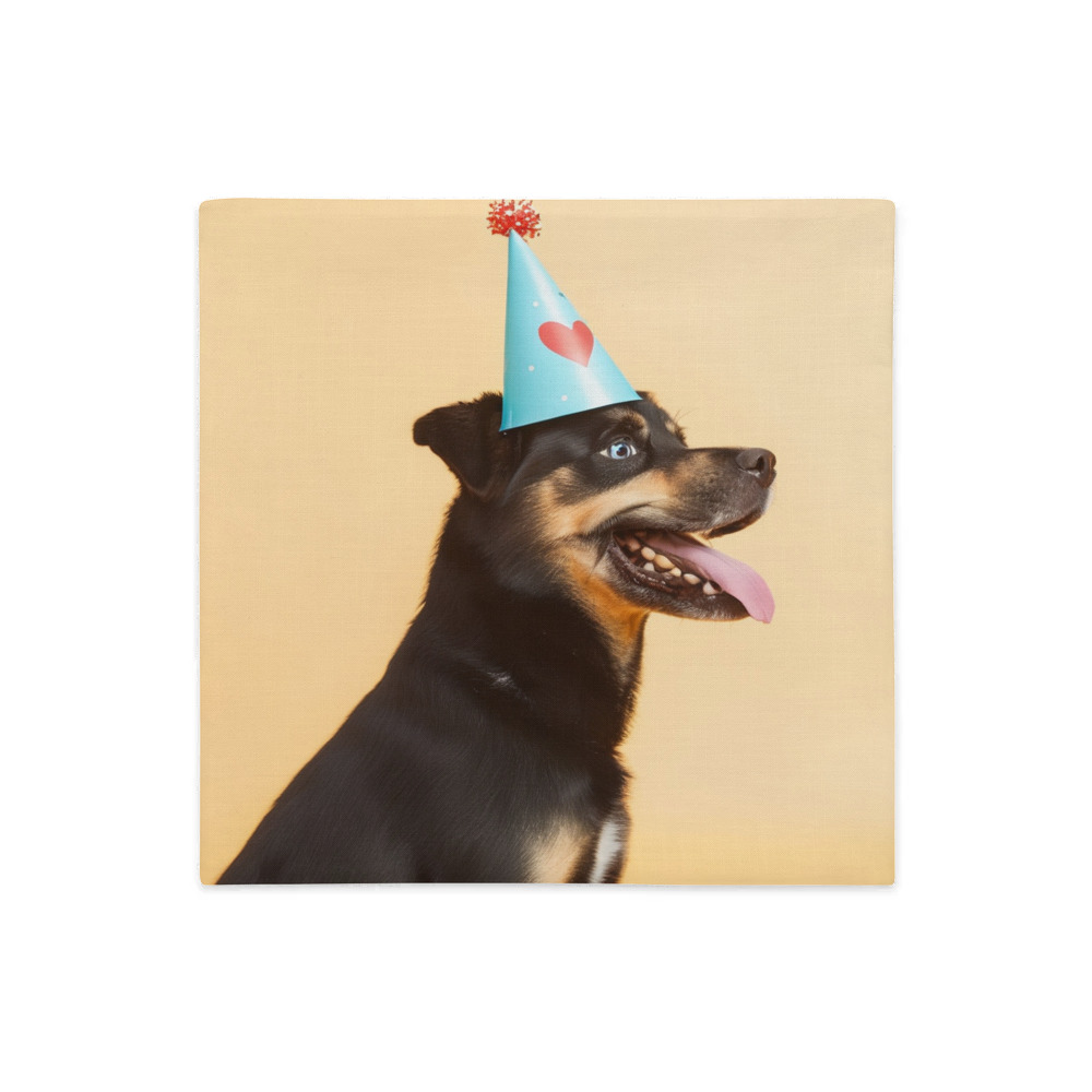 PugMug Custom Blue Premium Pillow Case