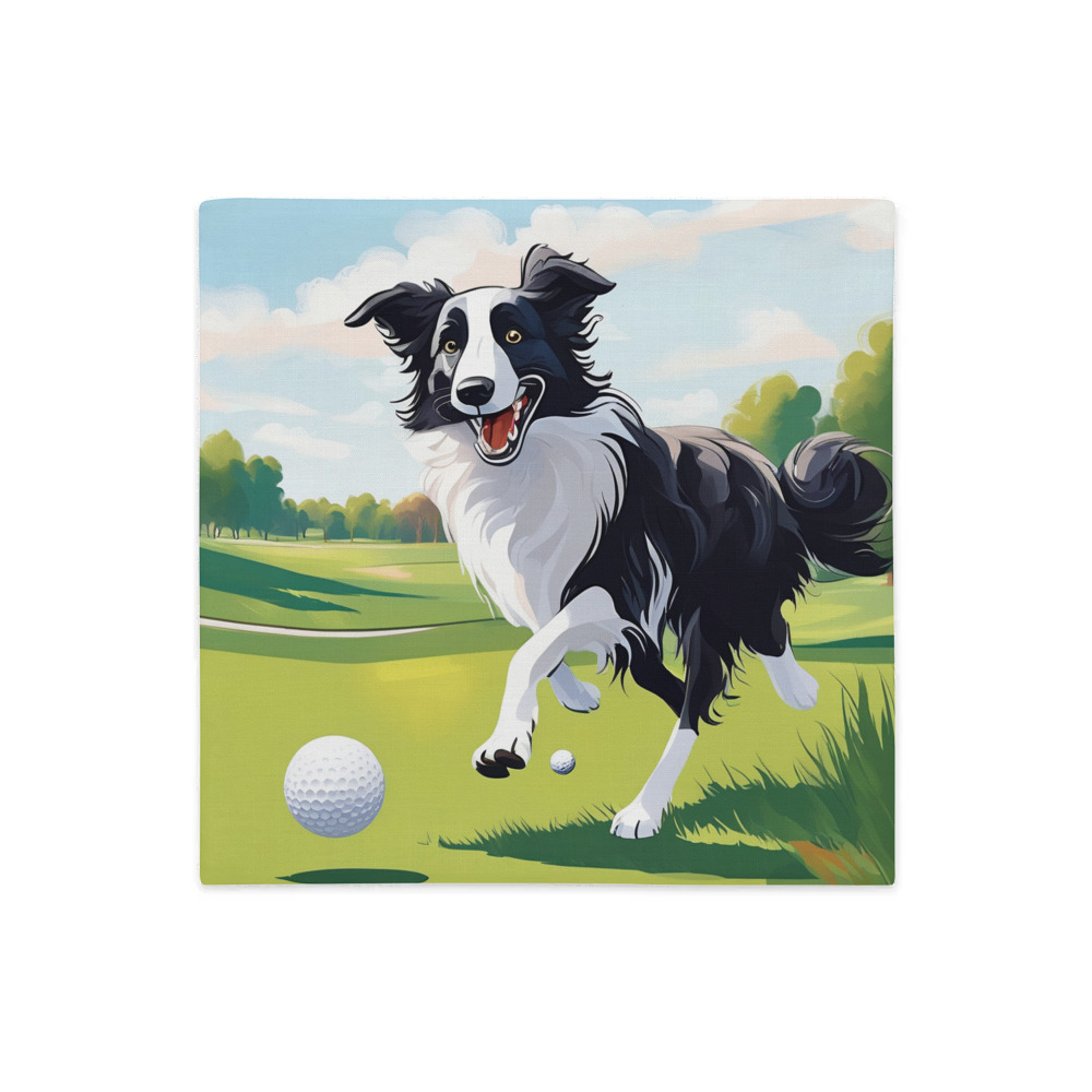 PugMug Custom Border Collie Premium Pillow Case