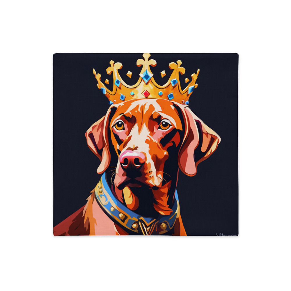 PugMug Custom Vizsla Premium Pillow Case