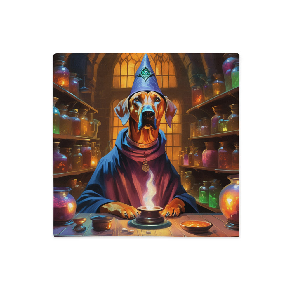 PugMug Custom Rhodesian Ridgeback Premium Pillow Case