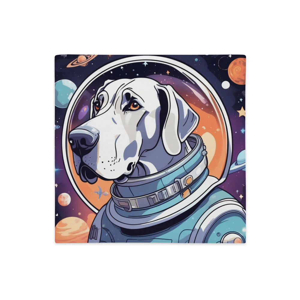 PugMug Custom Great Dane Premium Pillow Case