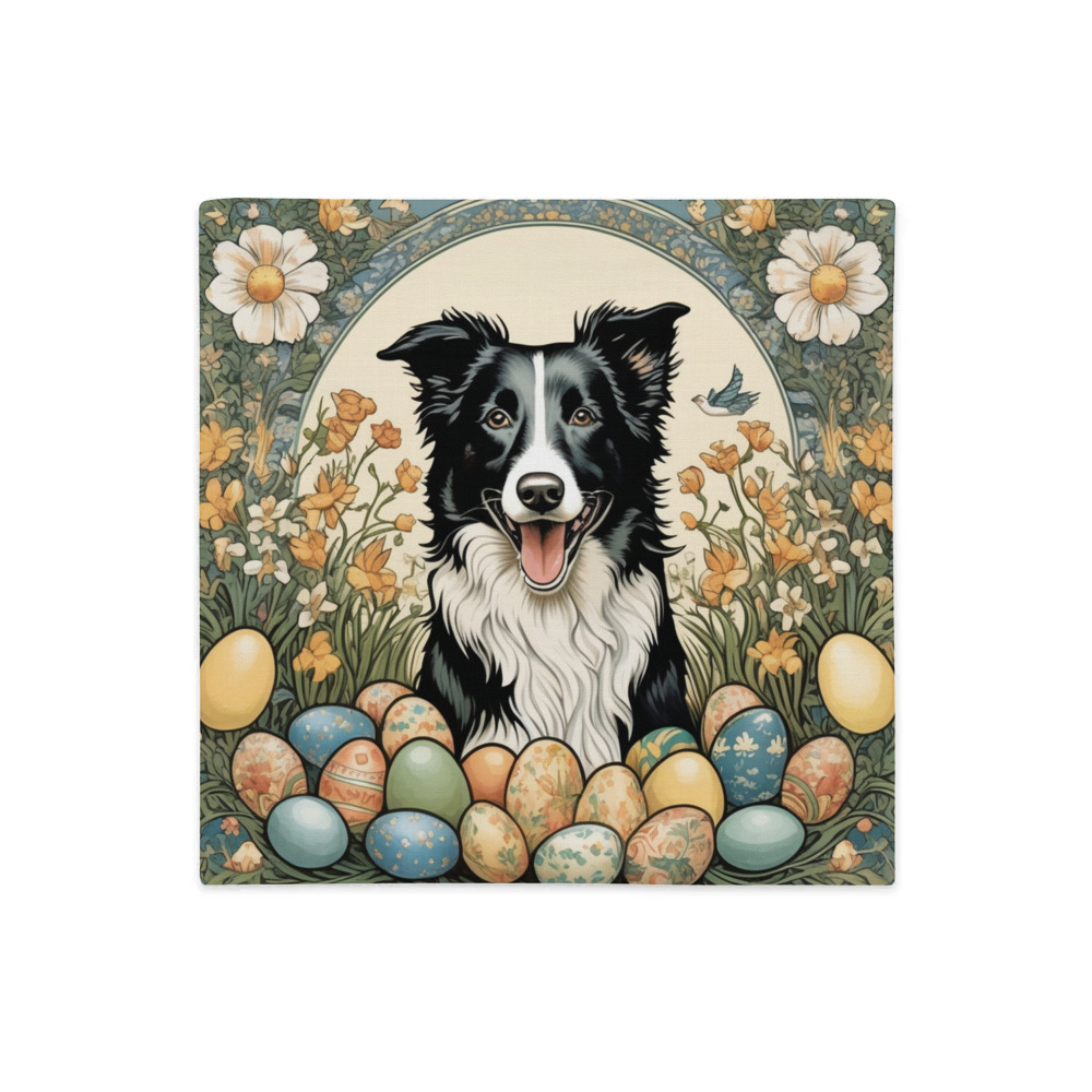 PugMug Custom Border Collie Premium Pillow Case