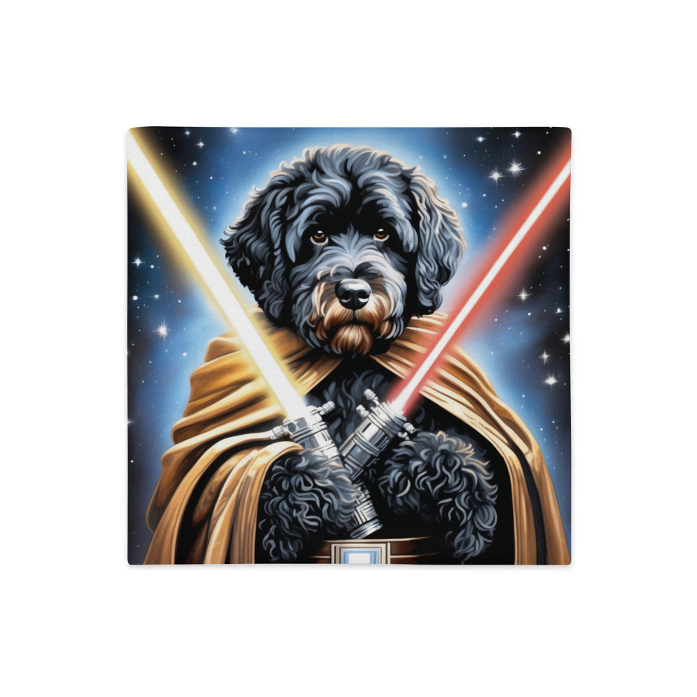 PugMug Custom Portuguese Water Dog Premium Pillow Case