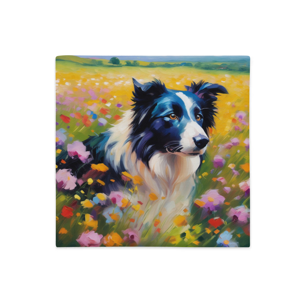 PugMug Custom Border Collie Premium Pillow Case