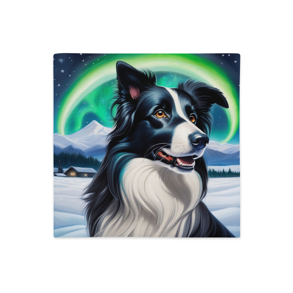 PugMug Custom Border Collie Premium Pillow Case