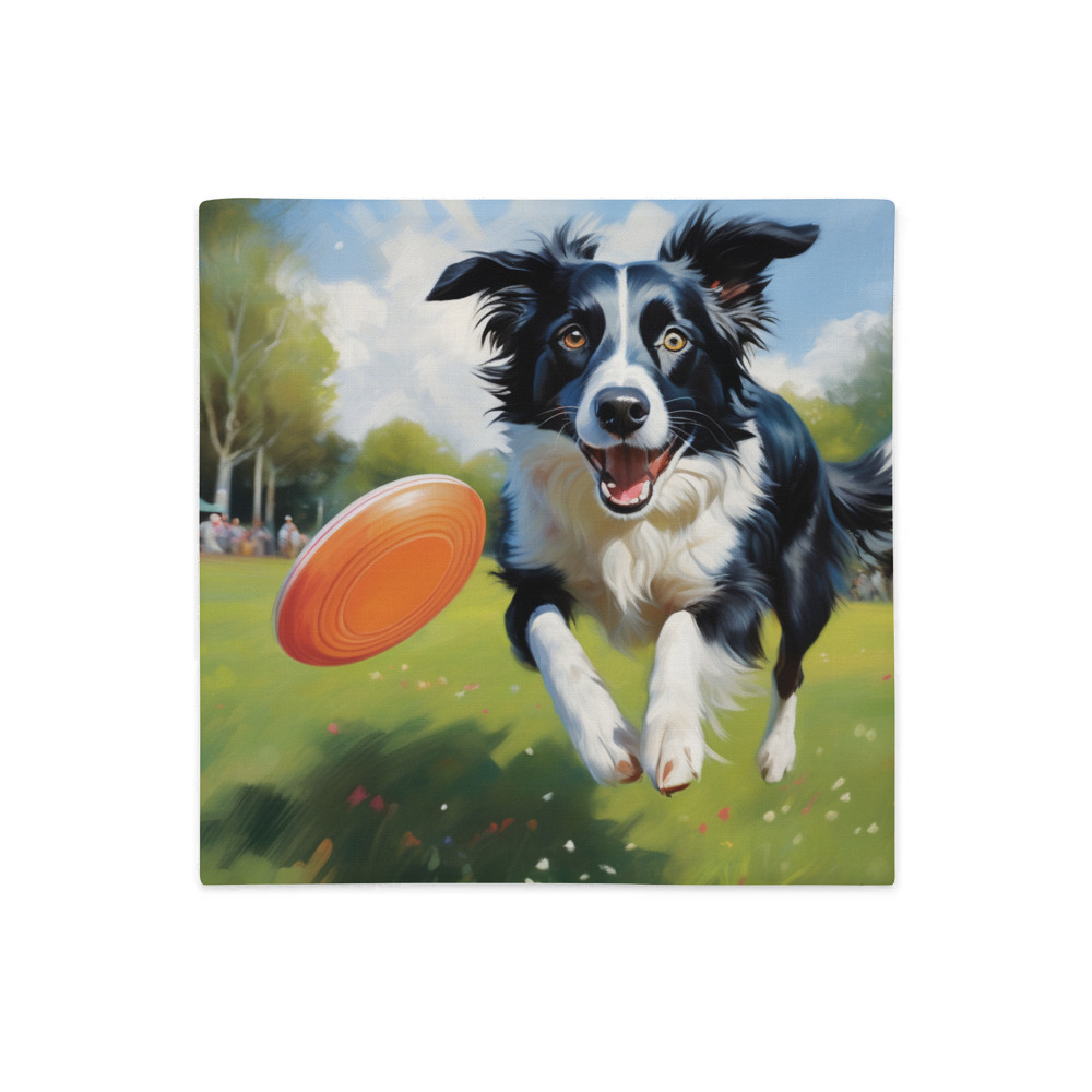 PugMug Custom Border Collie Premium Pillow Case