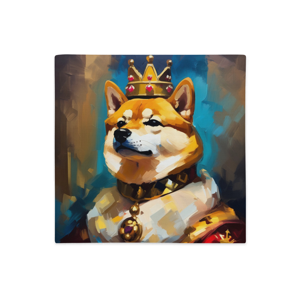 PugMug Custom Shiba Inu Premium Pillow Case