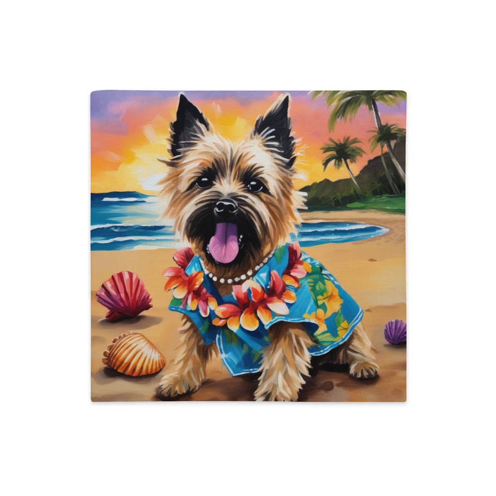 PugMug Custom Cairn Terrier Premium Pillow Case