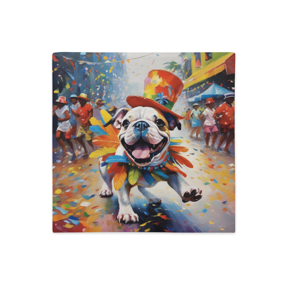 PugMug Custom Bulldog Premium Pillow Case