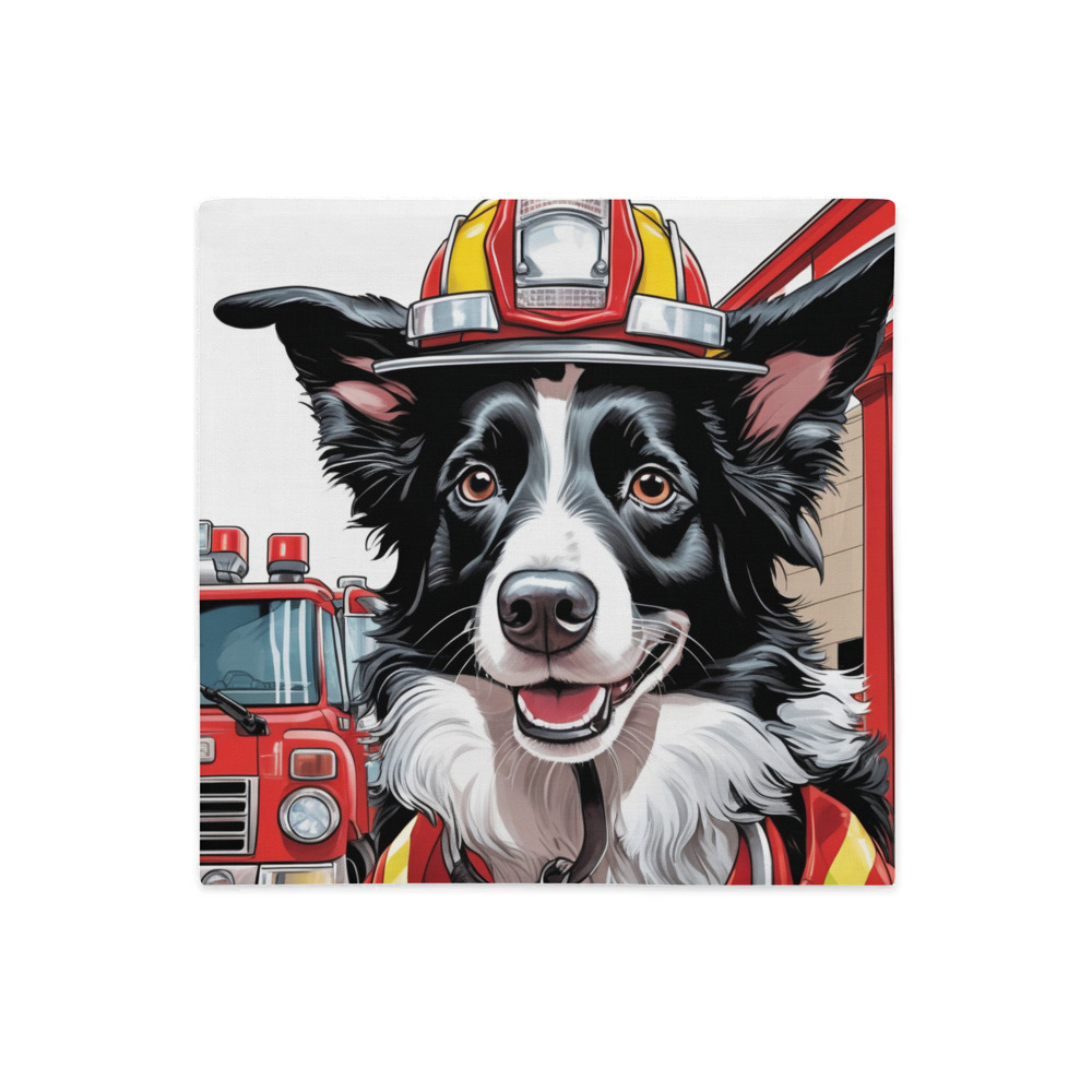 PugMug Custom Border Collie Premium Pillow Case