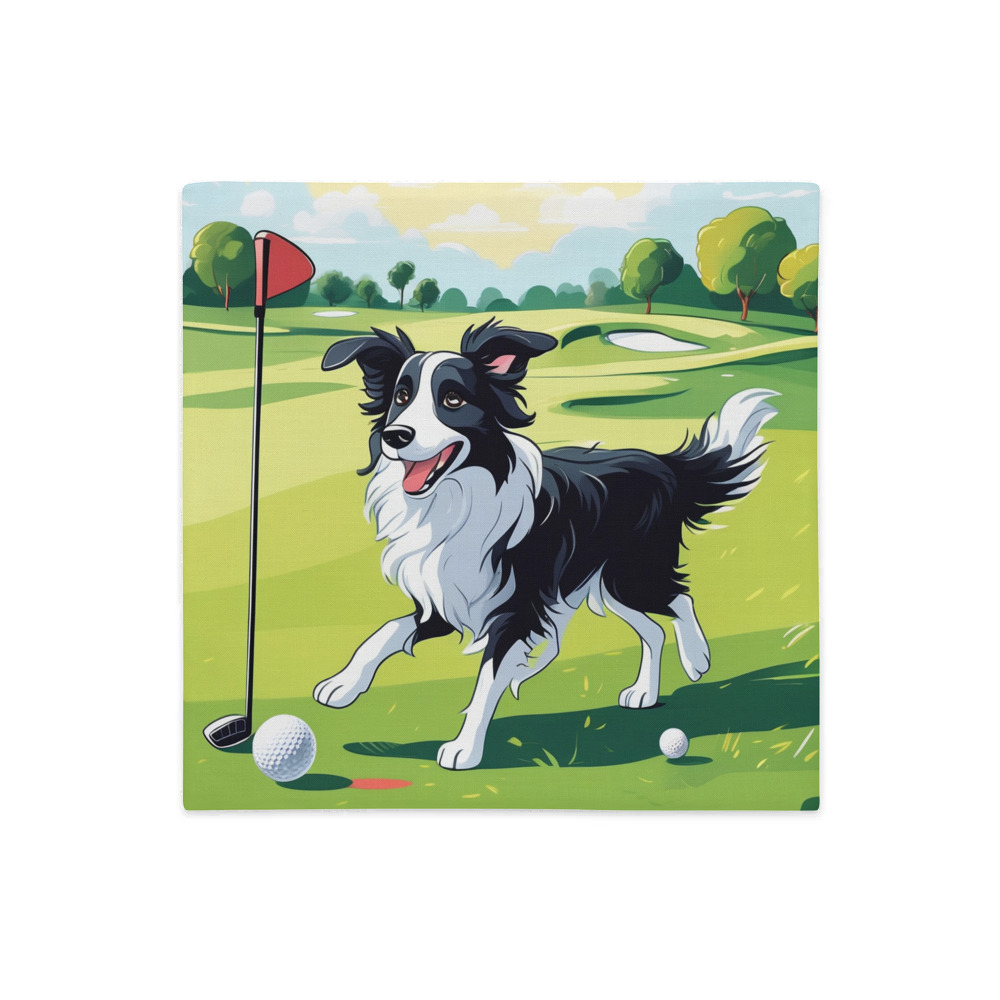 PugMug Custom Border Collie Premium Pillow Case