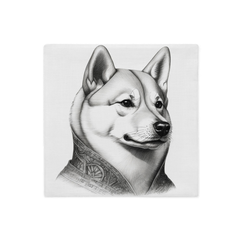 PugMug Custom Shiba Inu Premium Pillow Case