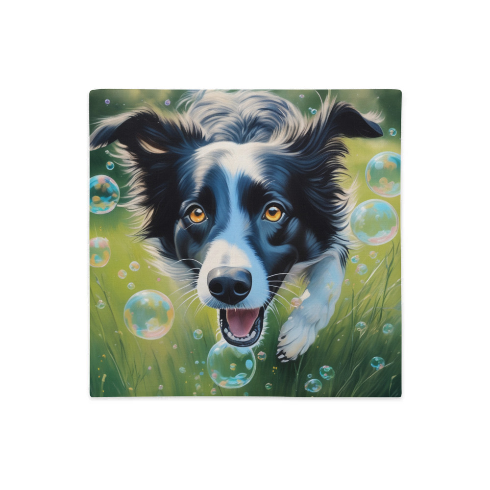 PugMug Custom Border Collie Premium Pillow Case