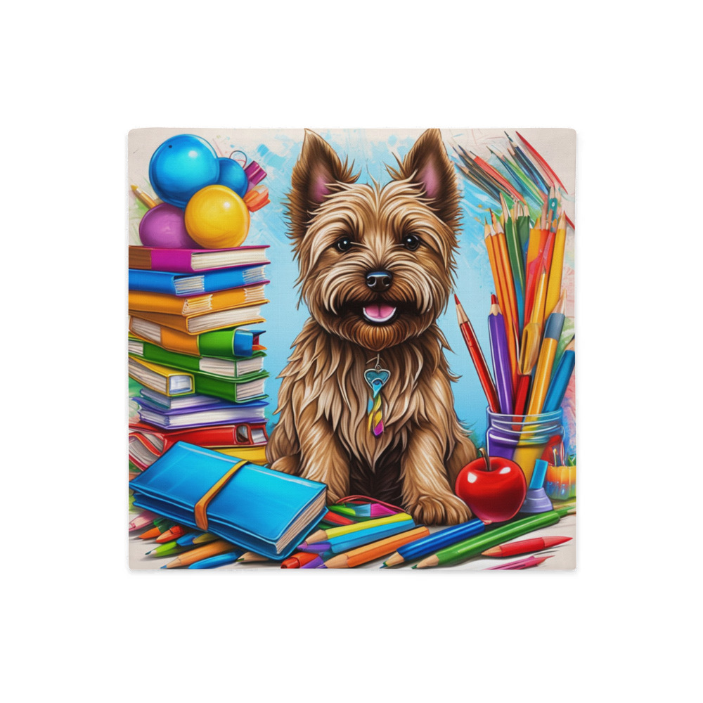 PugMug Custom Cairn Terrier Premium Pillow Case