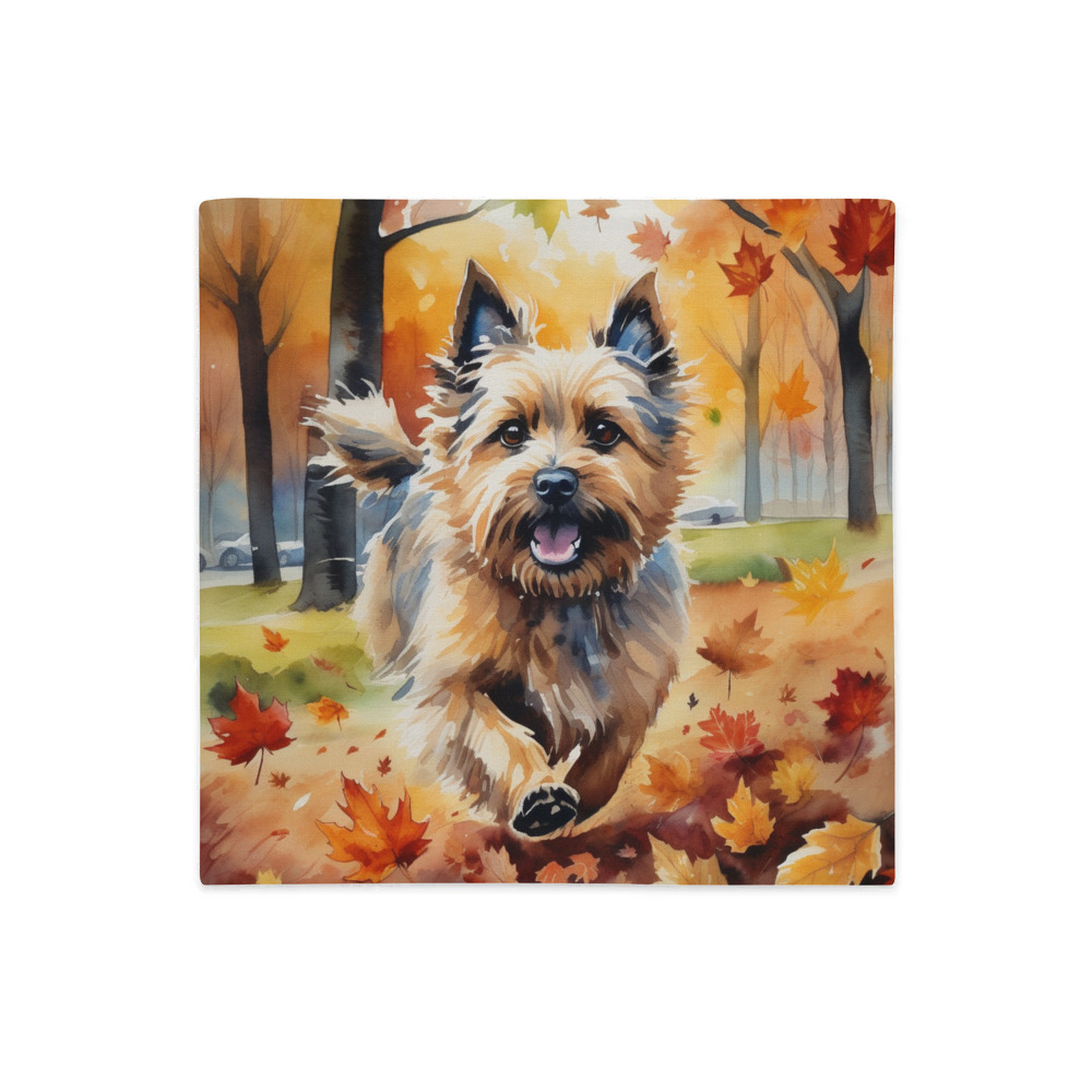 PugMug Custom Cairn Terrier Premium Pillow Case