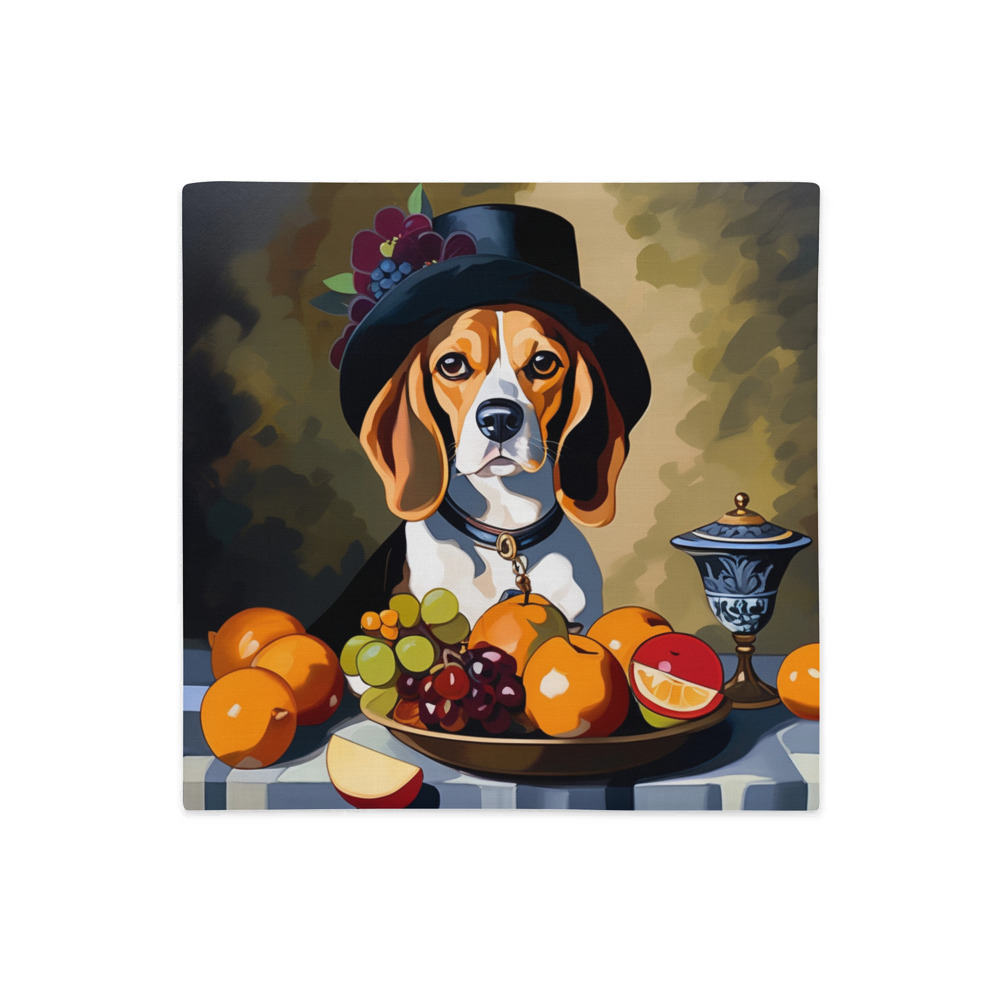 PugMug Custom Beagle Premium Pillow Case