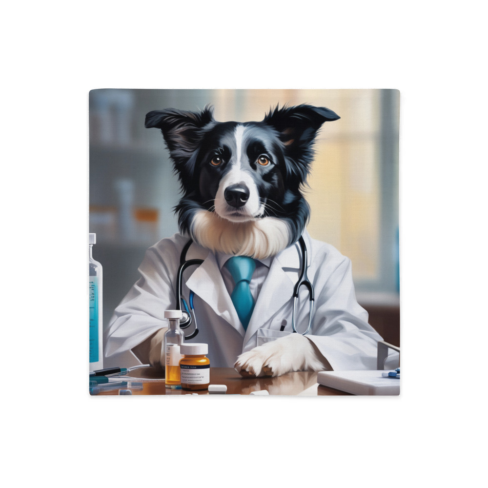 PugMug Custom Border Collie Premium Pillow Case