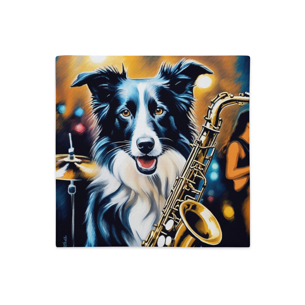 PugMug Custom Border Collie Premium Pillow Case