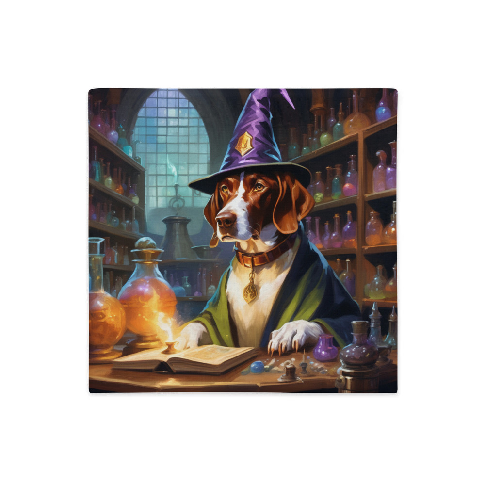 PugMug Custom Pointer Dog Premium Pillow Case