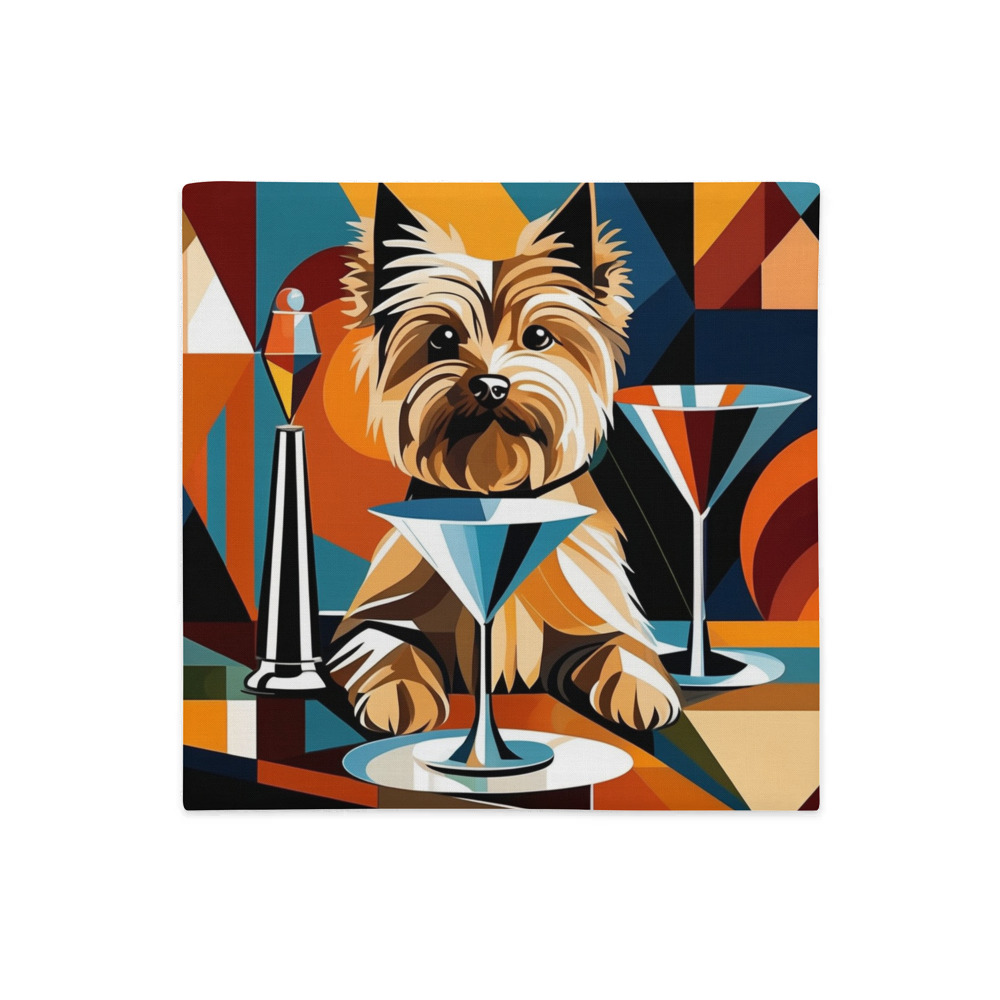 PugMug Custom Cairn Terrier Premium Pillow Case