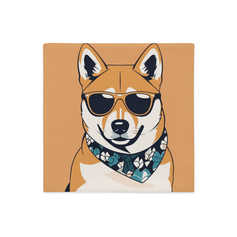 PugMug Custom Shiba Inu Premium Pillow Case