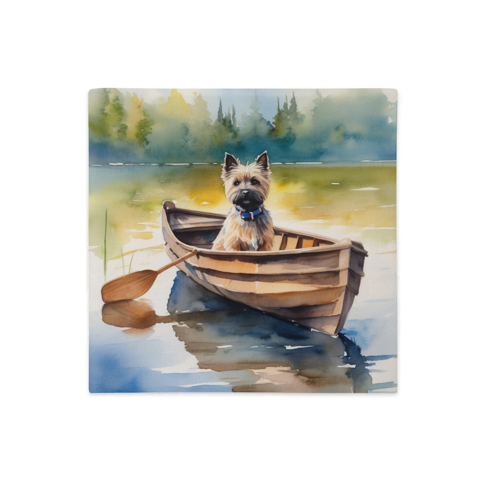 PugMug Custom Cairn Terrier Premium Pillow Case
