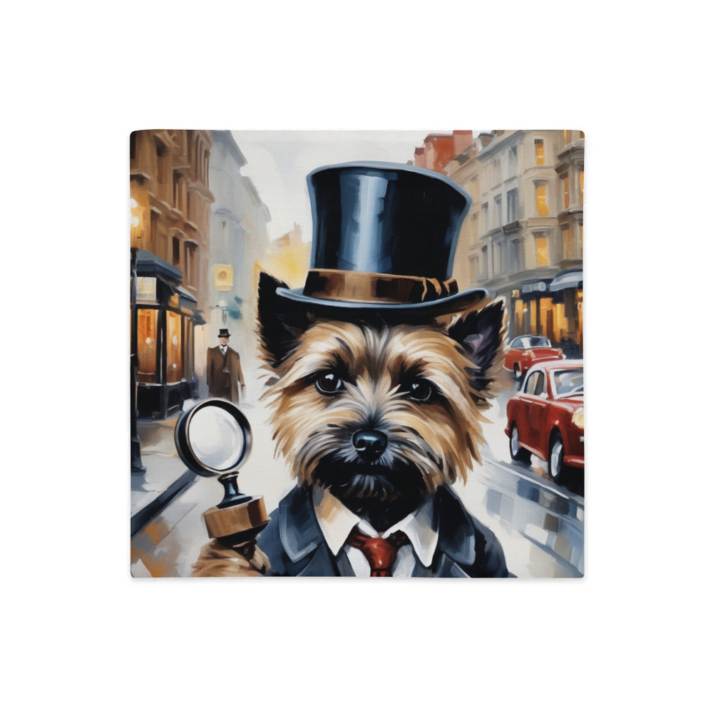 PugMug Custom Cairn Terrier Premium Pillow Case