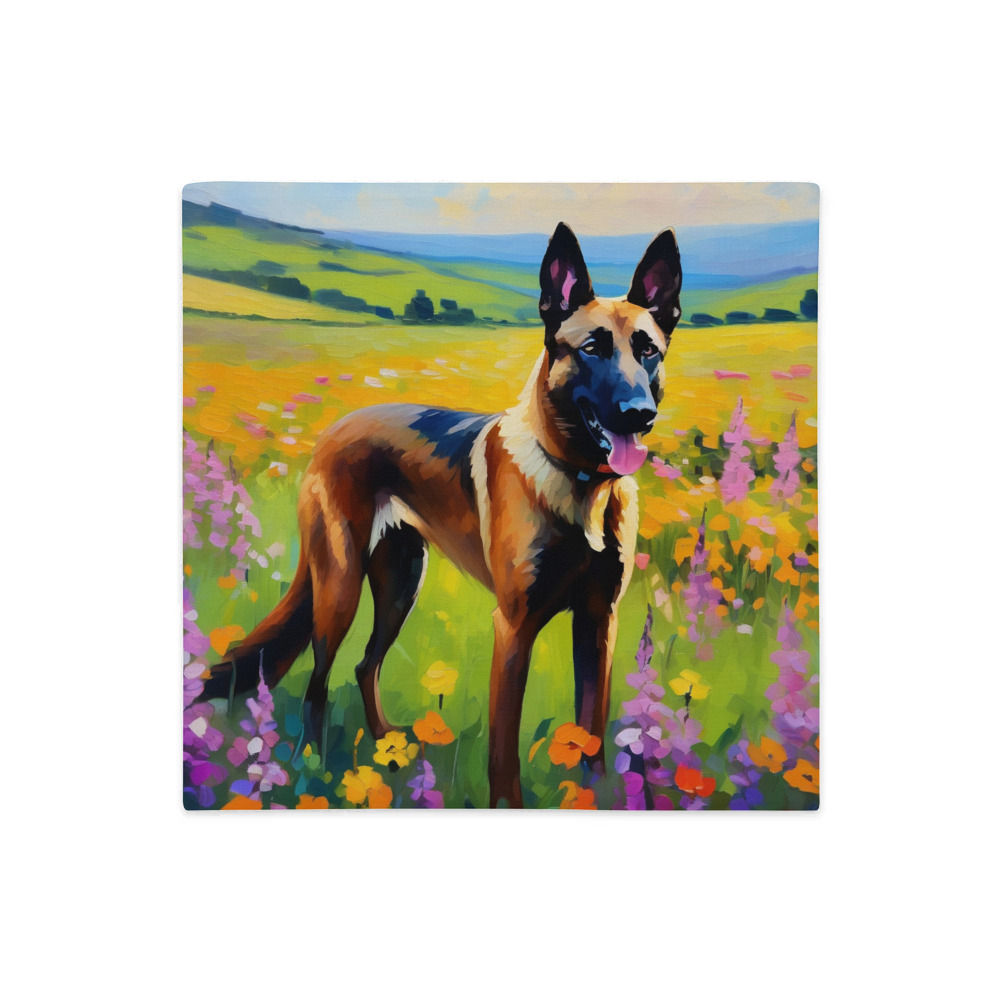PugMug Custom Belgian Malinois Premium Pillow Case